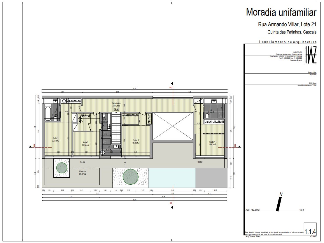 Detached house for sale in Rua Armando Villar, Cascais, Portugal