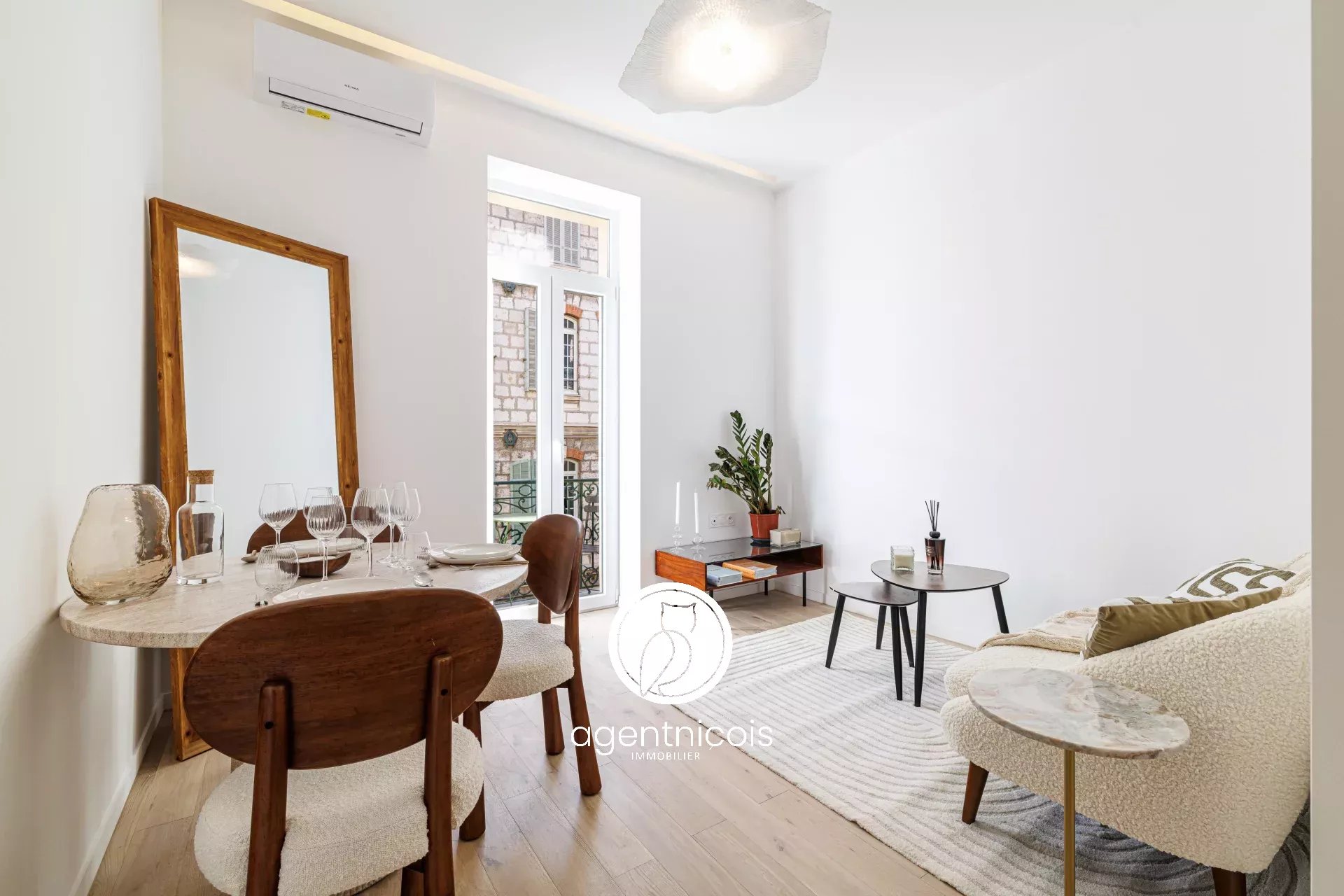 Nice // Coulée Verte : 2 rooms - Renovated - Balcony - Rental investment