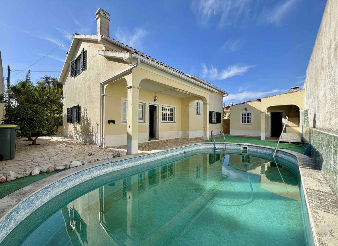 3+2-bedroom house in Vila Nogueira de Azeitão: available to view immediately!