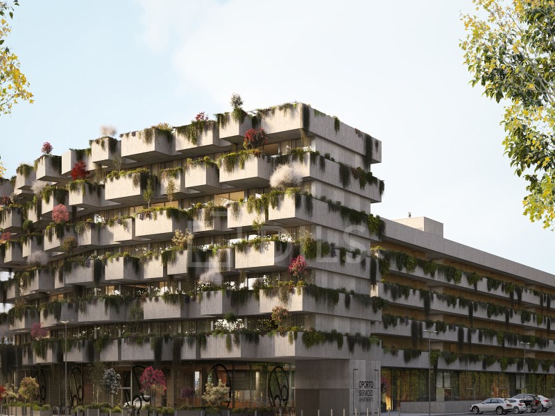 Studio with balcony, in Porto