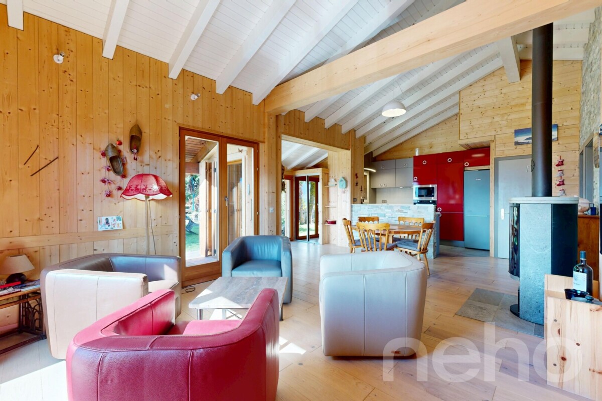 Cosy individual chalet with a breathtaking view