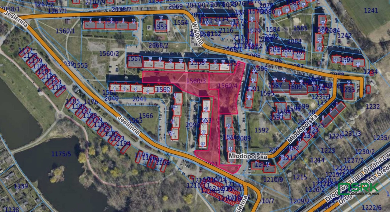Land Plot for sale, śląskie, Jesienna (Gliwice, Poland)