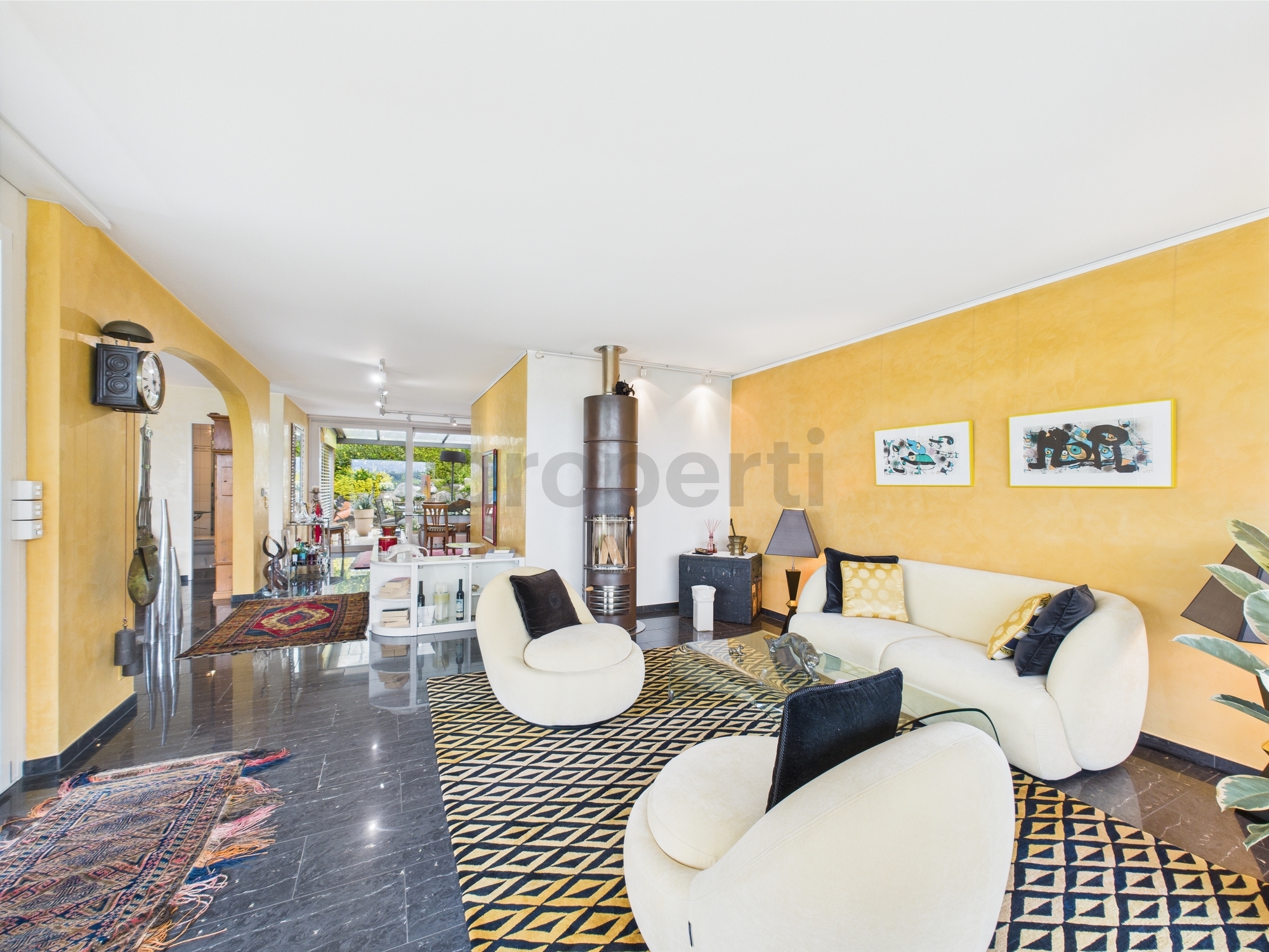 Unique terraced corner house in Herrenschwanden with great views