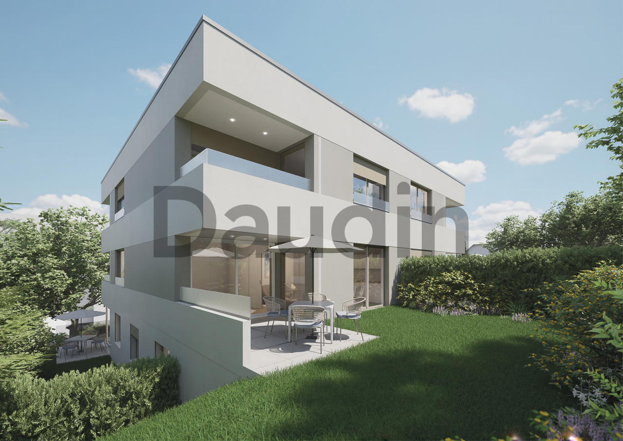 THPE 3-room off-plan apartment with private garden