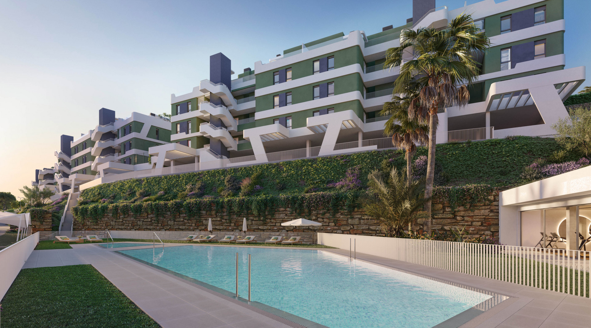 AWARD WINNING LUXURY REAL ESTATE AGENCY, MODERN APARTMENT WITH SPACIOUS TERRACE & SEA VIEWS IN LA CALA DE MIJAS