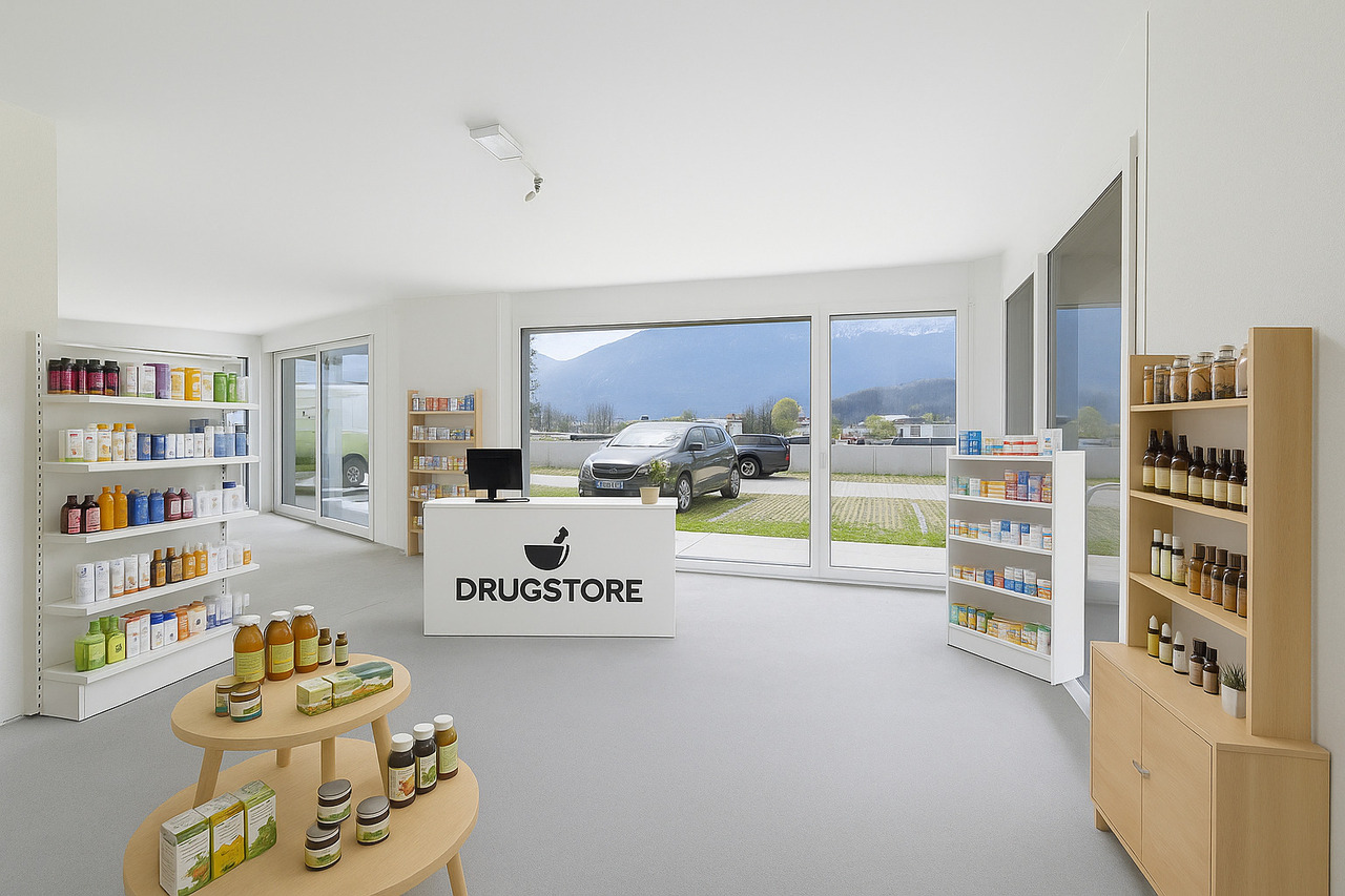 NEW COMMERCIAL AREA OF 69m² WITH TERRACE-GARDEN