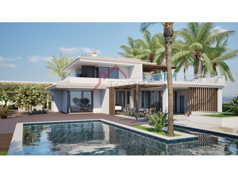 Luxury 4 Bedroom Villa with Sea Views in Porto de Mós, Lagos