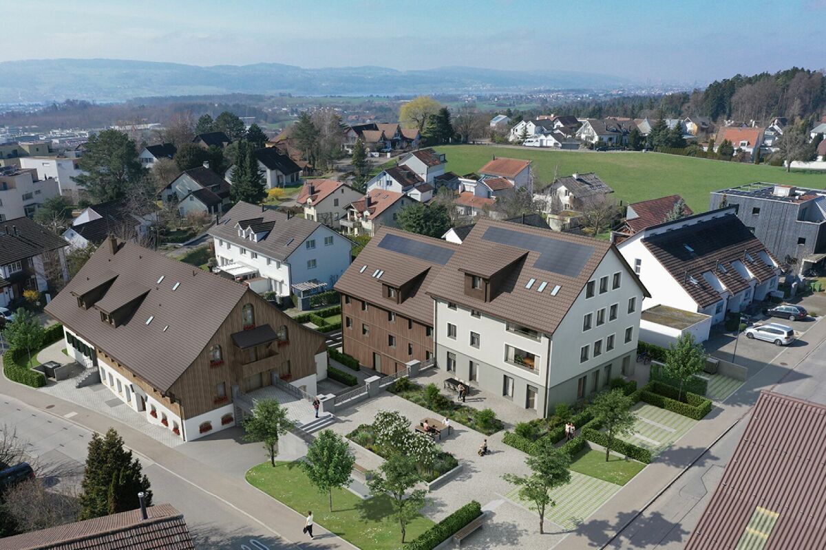 START OF CONSTRUCTION! Country living near the city: New apartments in the heart of the village