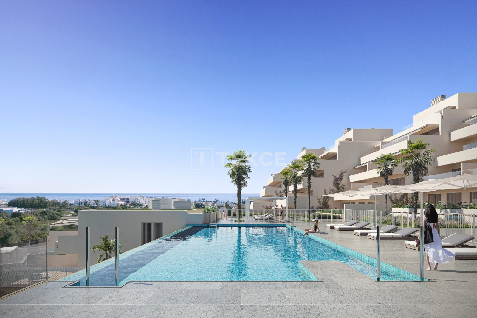 Newly-Built Sea View Apartments in a Chic Complex in Estepona
