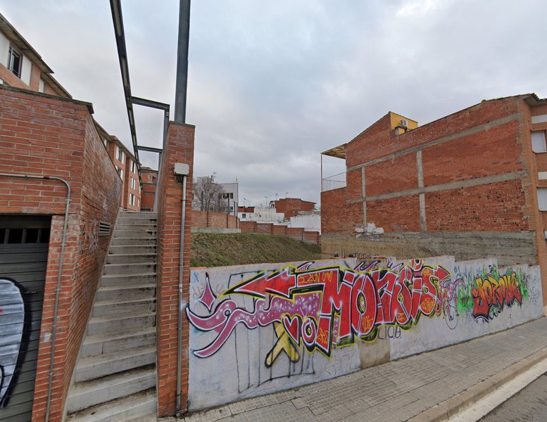 Land west of the city of Terrassa