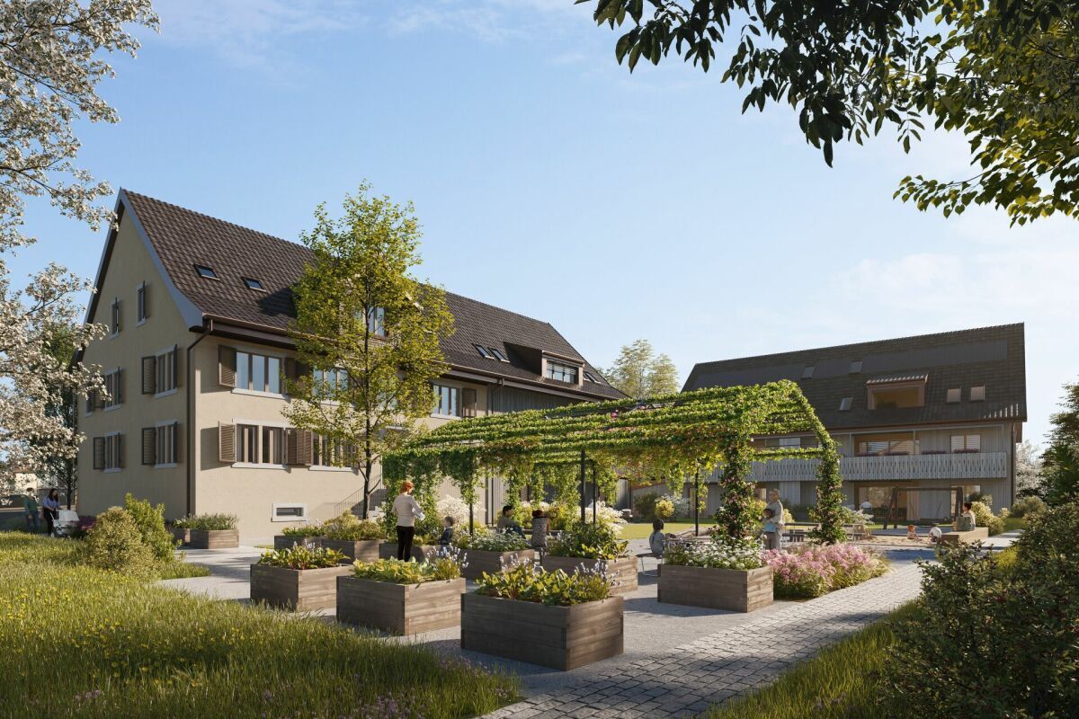 CONSTRUCTION HAS STARTED "Ottikon village": open space and selection of apartments in a unique ensemble