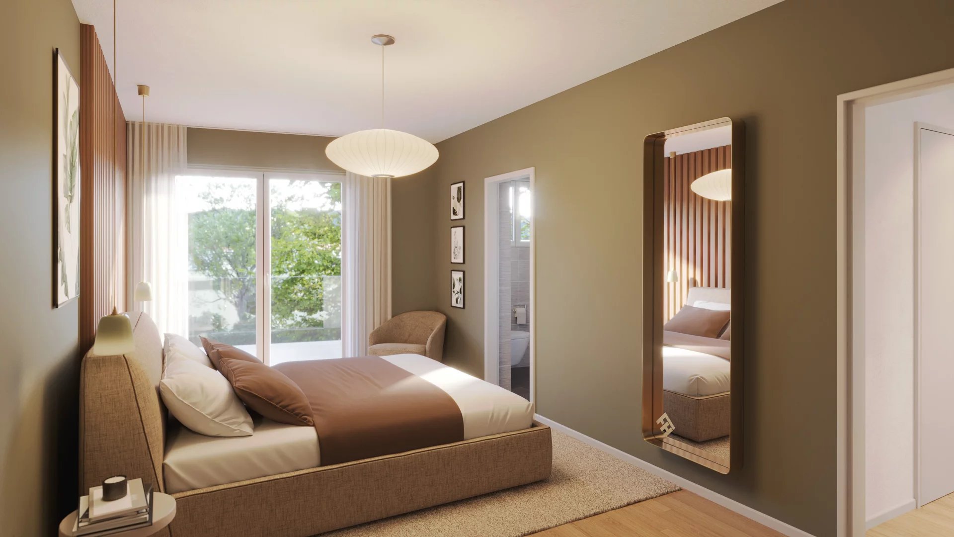 For Sale Penthouse 4 rooms in Veyrier 87 m² Terrace