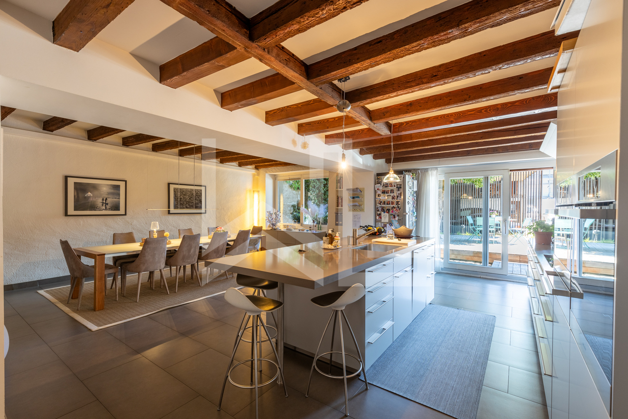 Charm and character for this renovated village house