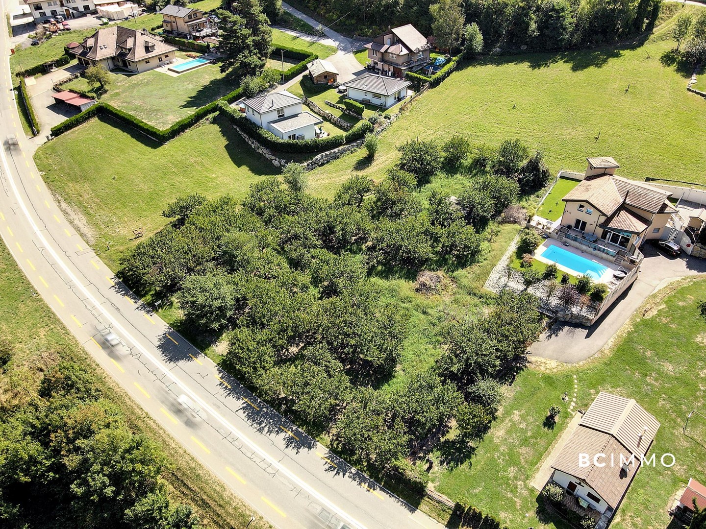 Building plot in mixed zone in Bovernier