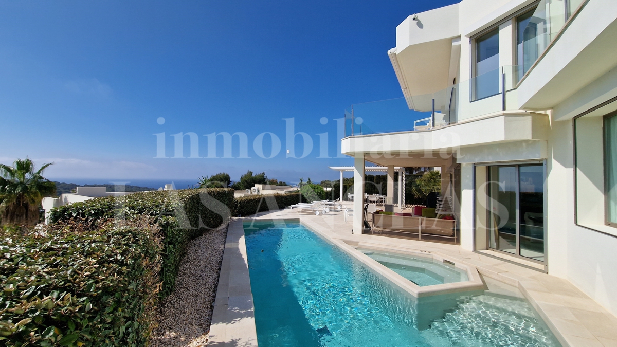 Exceptional luxury villa with many extras and magnificent sea views for sale in Ibiza, Spain
