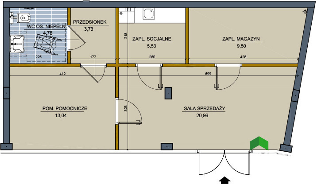 Building for sale, podlaskie, Proletariacka (Bialystok, Poland)