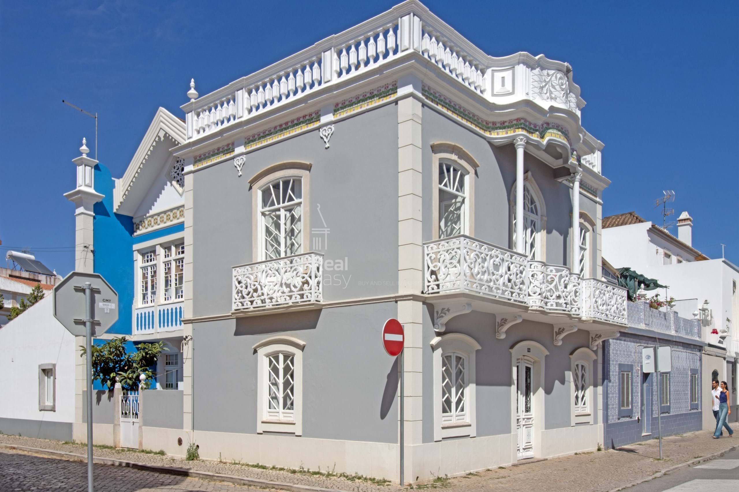 Historic Art Nouveau Villa for Sale in the Center of Tavira