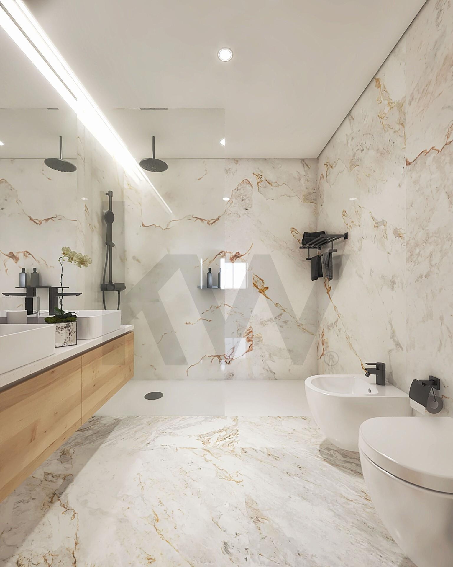 T2 1 with Terrace in the Historic Center of Leça da Palmeira