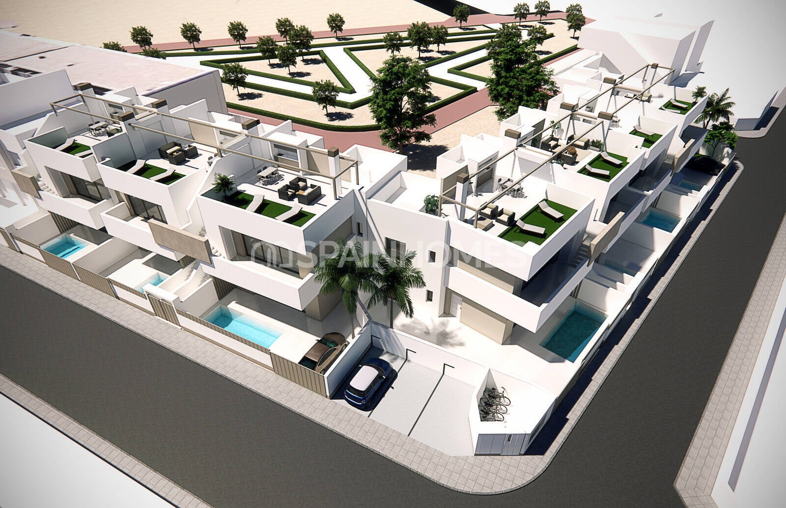 Stylish Flats with Private Pools in Pilar de la Horadada