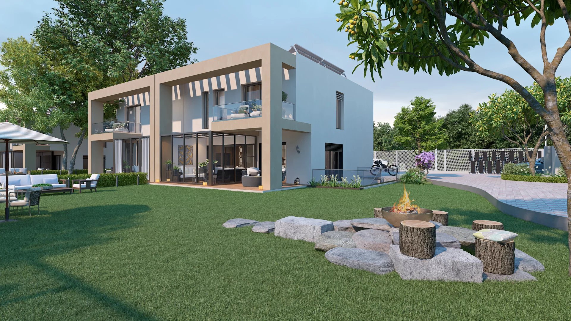 Rubeus, 4 villas THPE