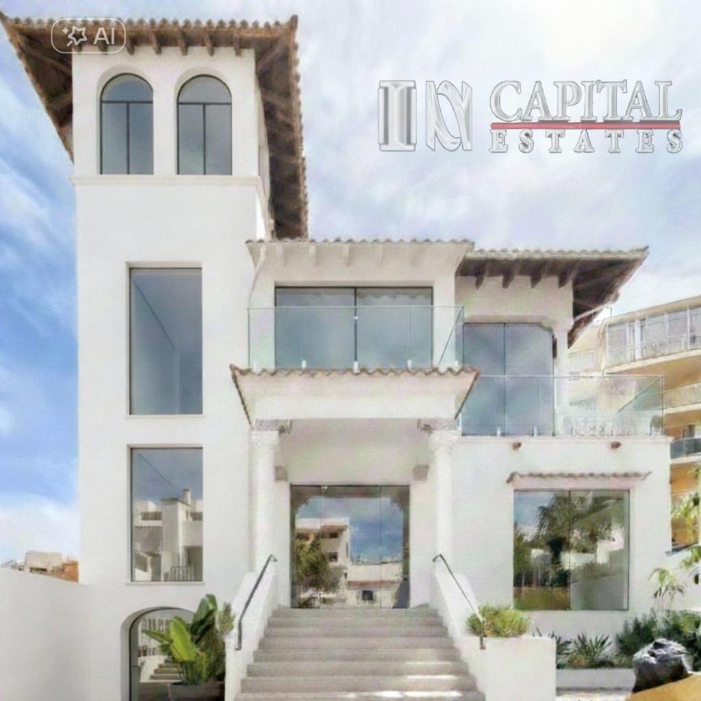 HISTORIC MANSION IN PALMA WITH GARDENS, SEA VIEWS, AND BELLVER CASTLE VIEWS