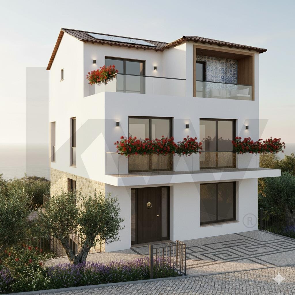 Urban land of 604m2 for construction of house with view