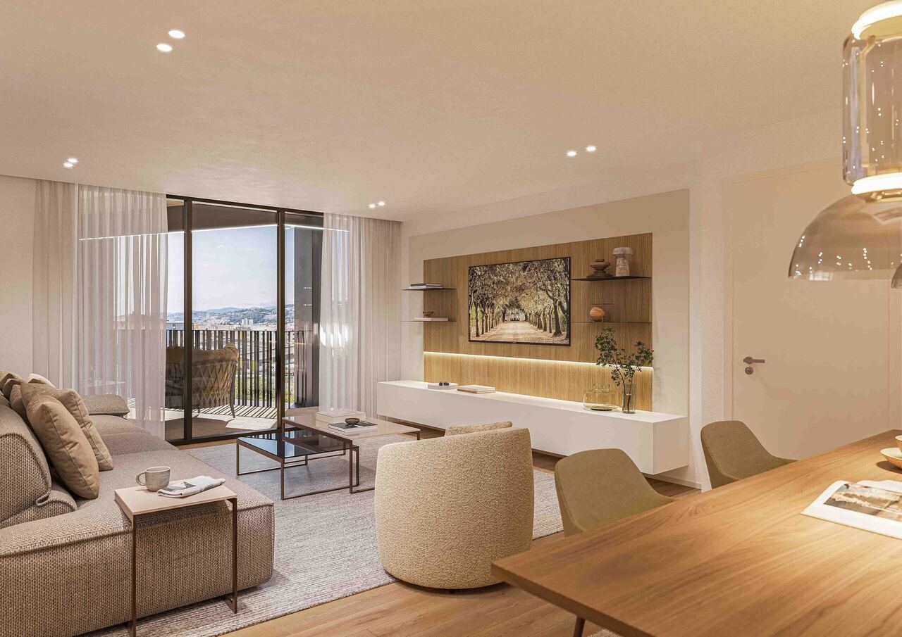 Modern 4.5-room apartment with terrace in Lugano Pregassona