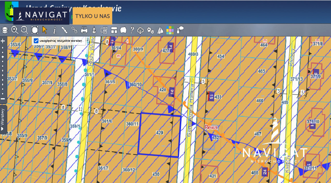 Land Plot for sale, pomorskie pucki , Gen. Józefa Hallera (Puck, Poland)