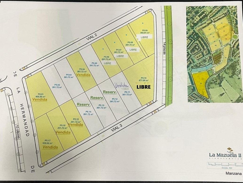 PLOT FOR SALE IN LA MZAUELA