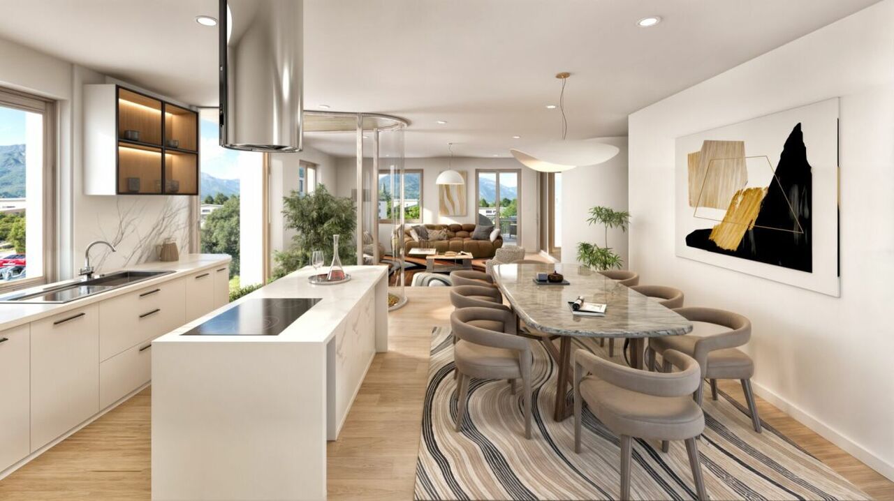 PPE Romande XXV - Lot 307 - Duplex South 4.5 rooms 3rd V1