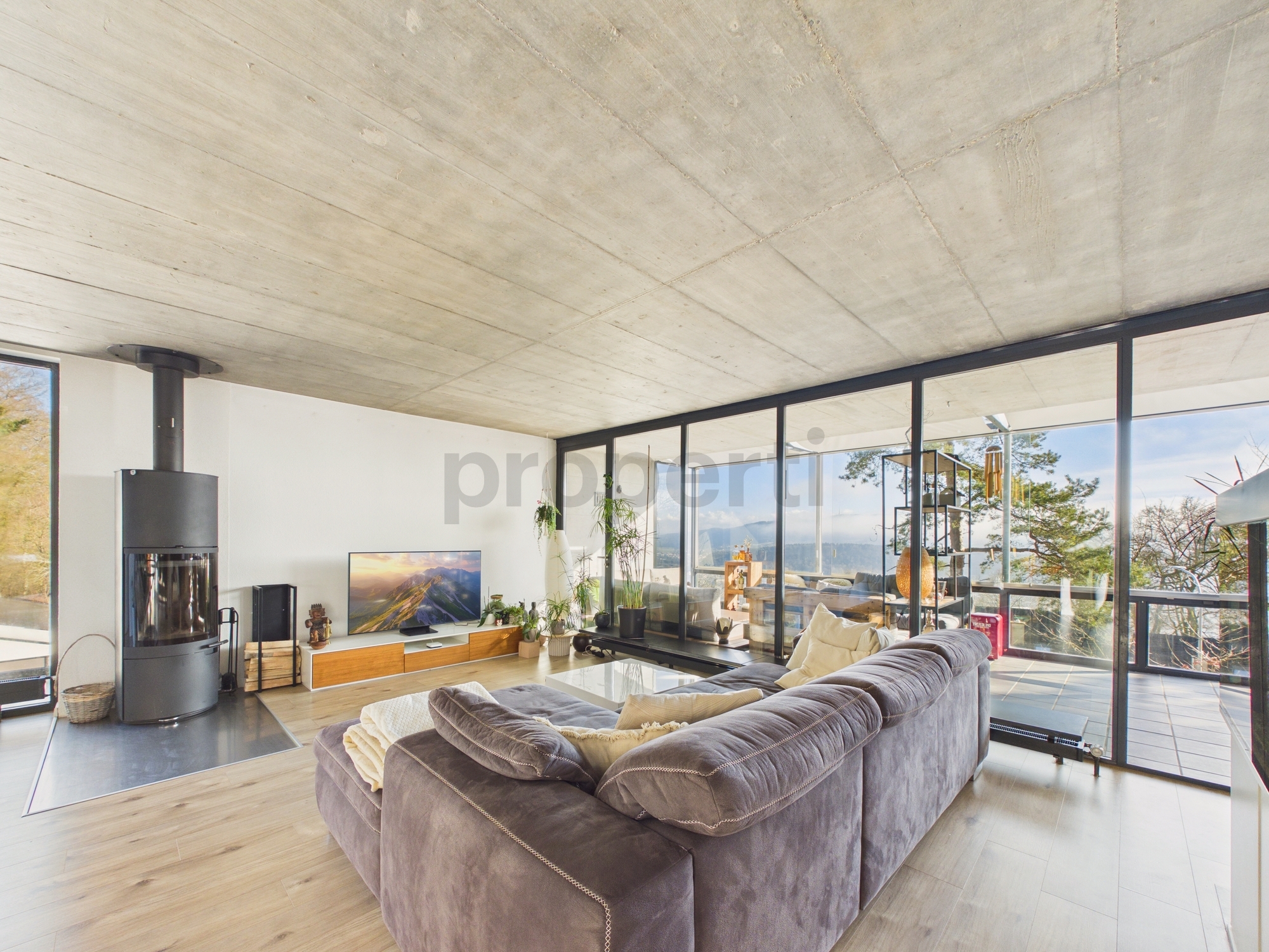 Modern 4.5-room detached house View over the Mittelland, Trimbach SO