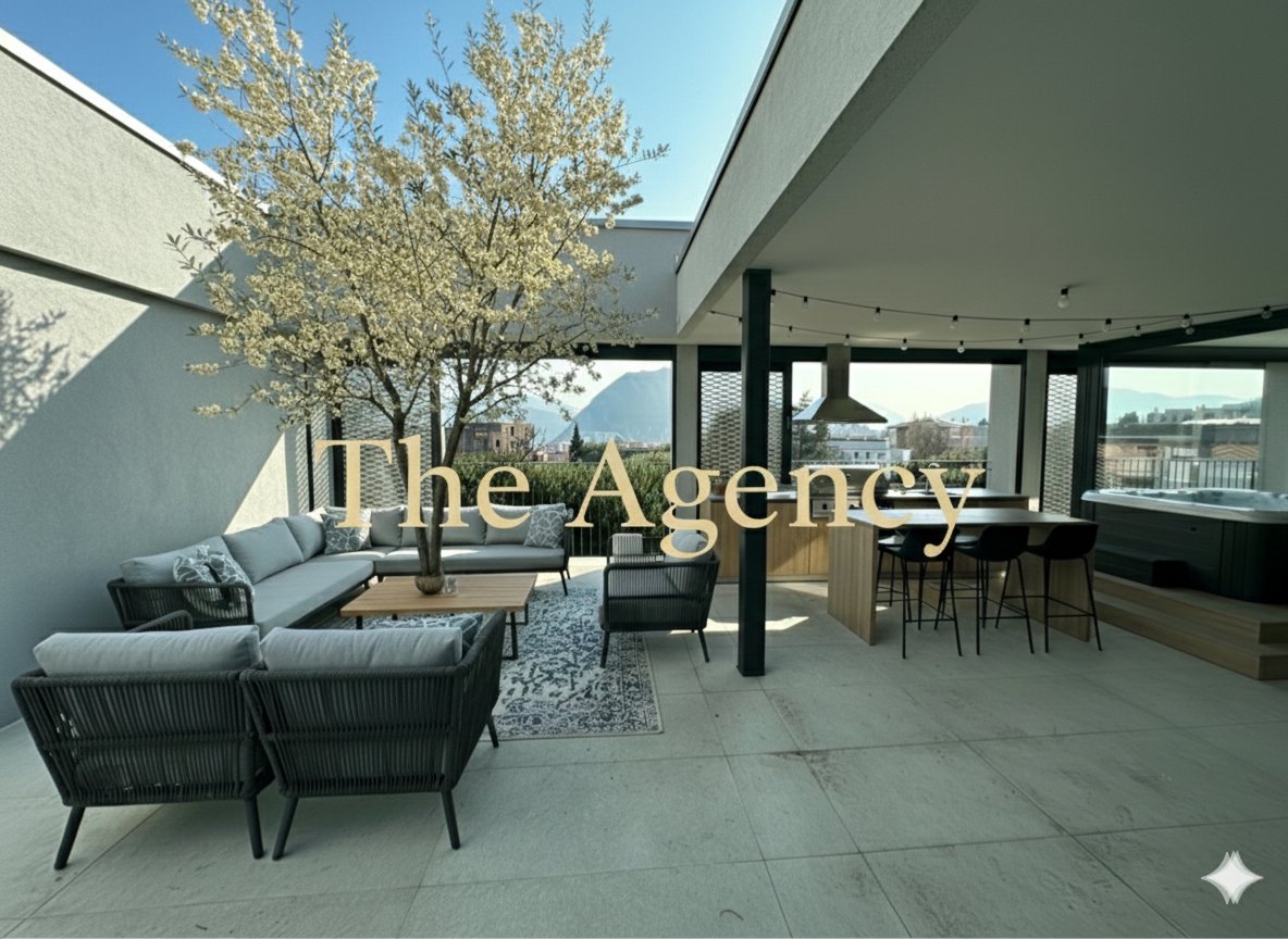 Stunning panoramic penthouse with large terrace