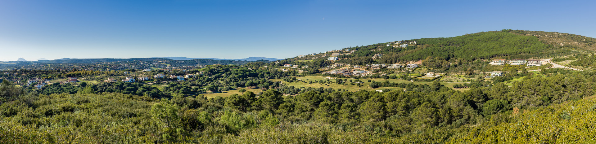 Unique Opportunity to Buy an Exclusive Elevated Plot In Gated Community with Panoramic Views in Sotogrande Alto