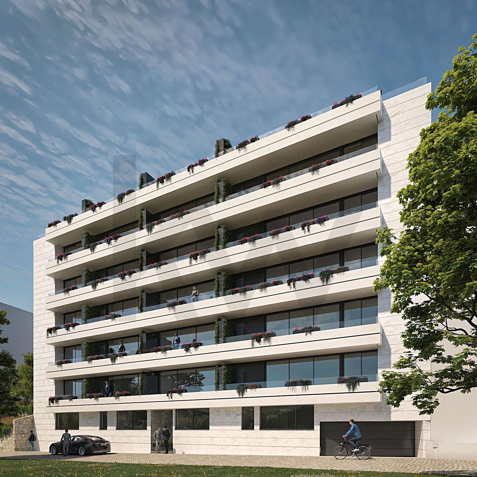 New 2-bedroom apartment in the historic center of Leça da Palmeira