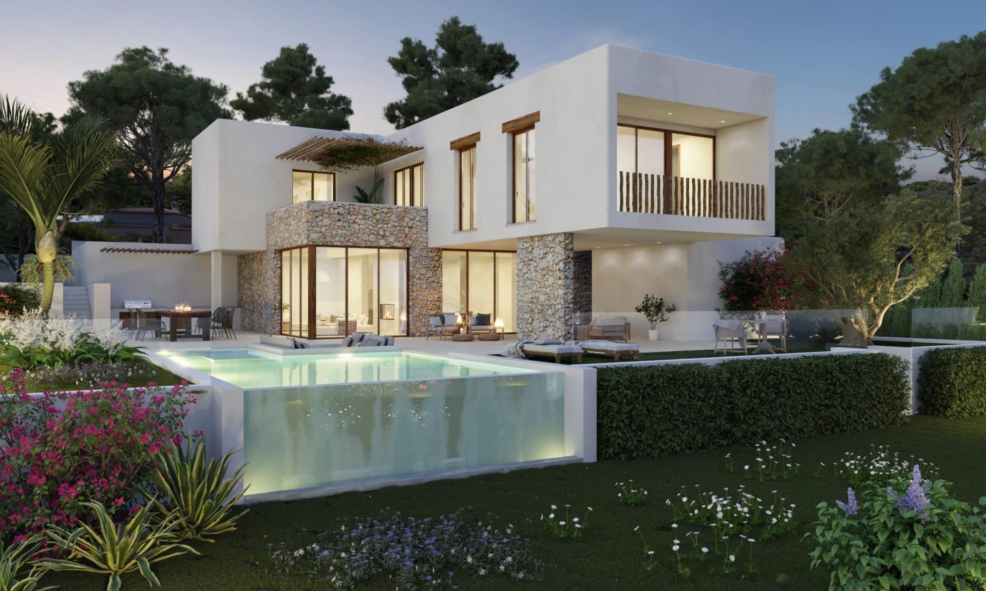 Luxury villa with 4 bedrooms and panoramic views for sale in Las Laderas, Jávea