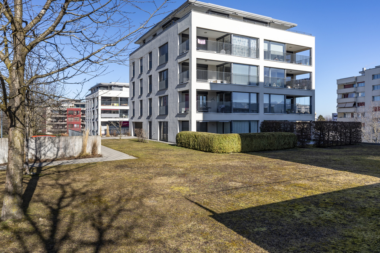 Magnificent 4.5 room apartment on the ground floor in Villars-sur-Glâne