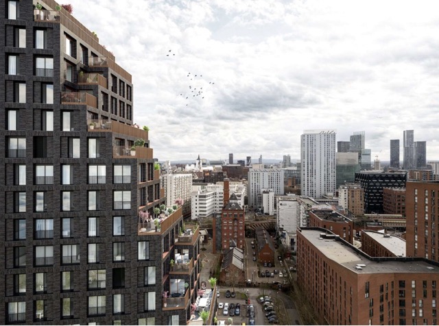 Modern Studio Apartments with City Views in Manchester