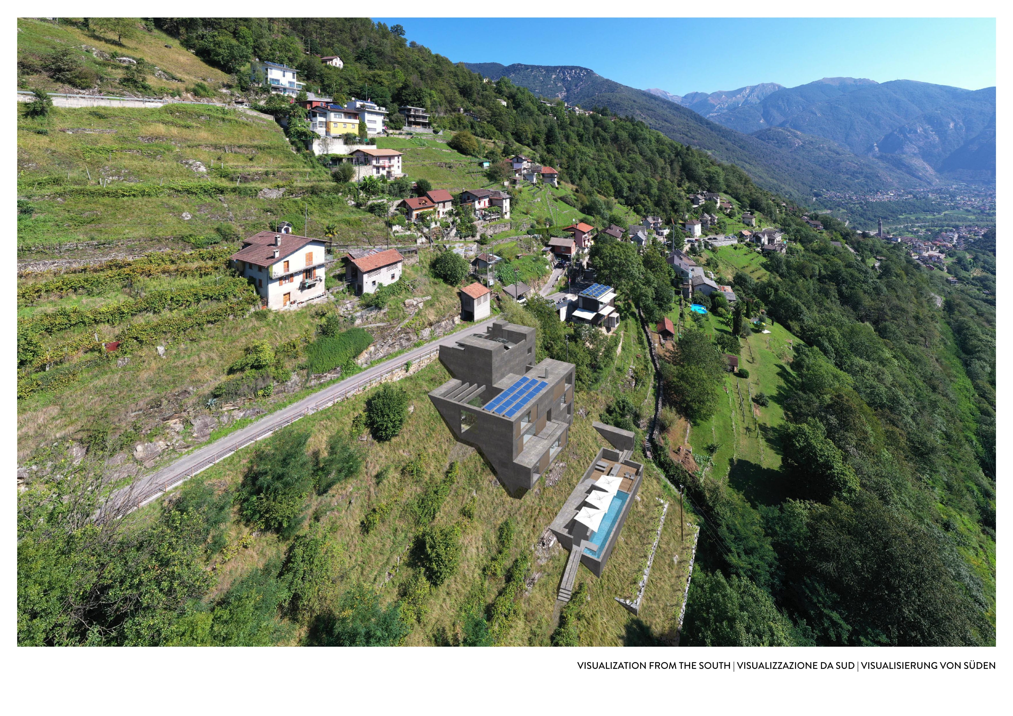 Terreno con progetto approvato Casa nel vigneto