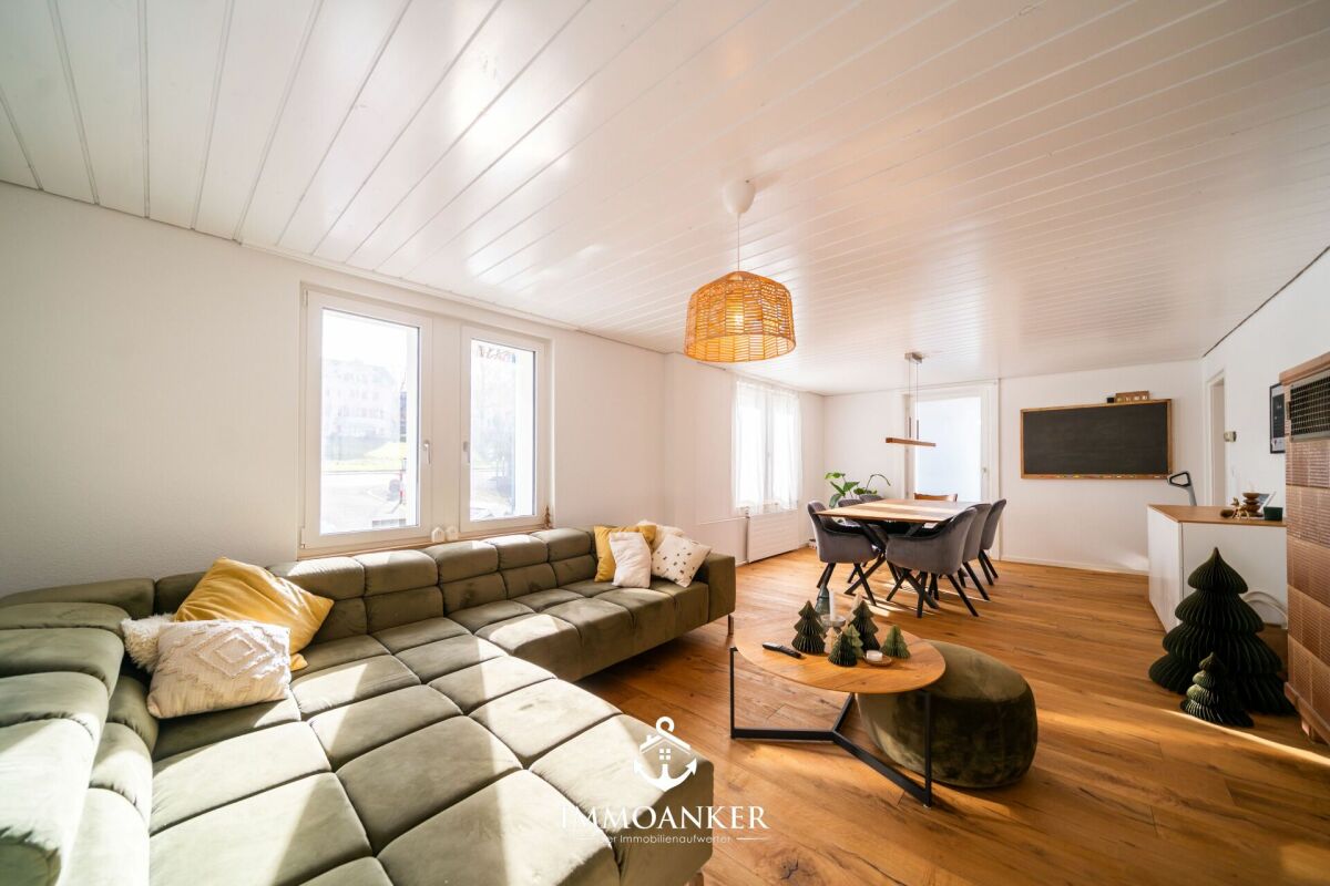 Family friendly. Hell. Central 5.5 room detached house in Oberuzwil