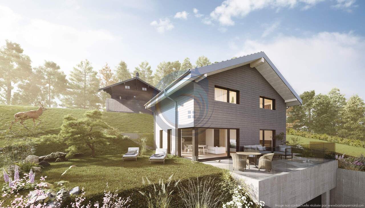 FOR SALE – LAND IN LES PACCOTS WITH PERMIT IN FORCE