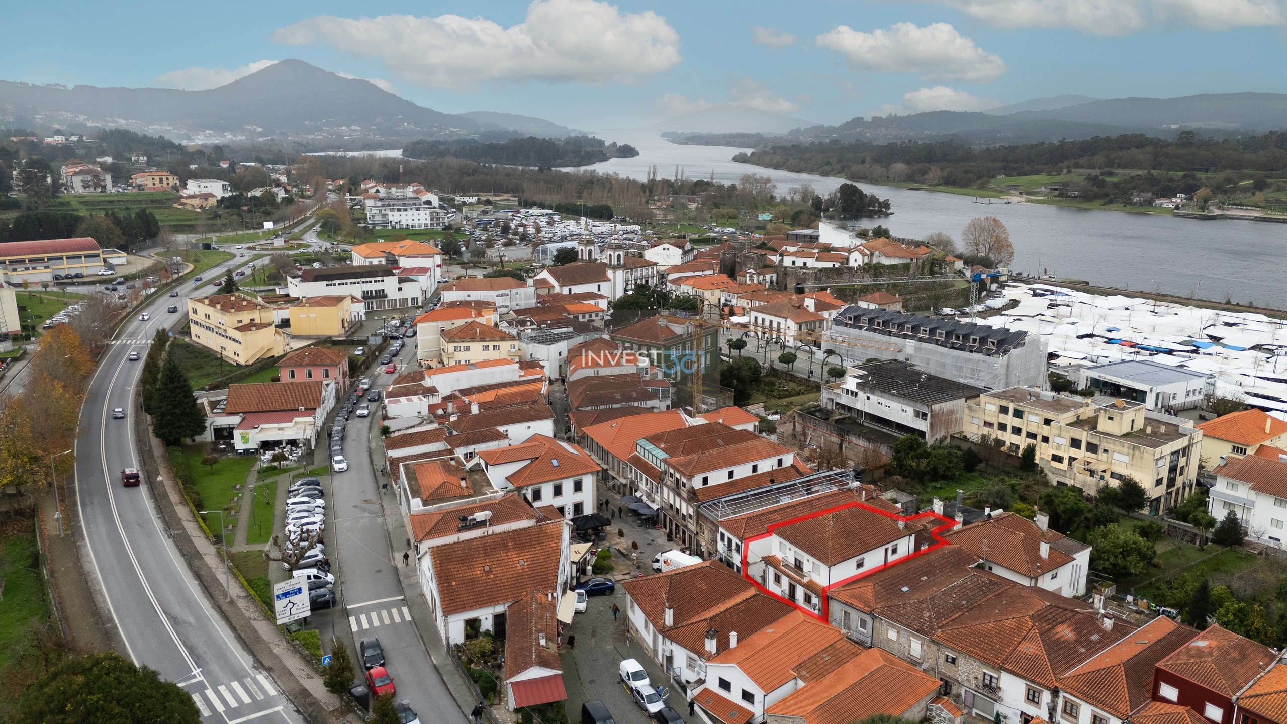 Building in the Center of Vila Nova de Cerveira