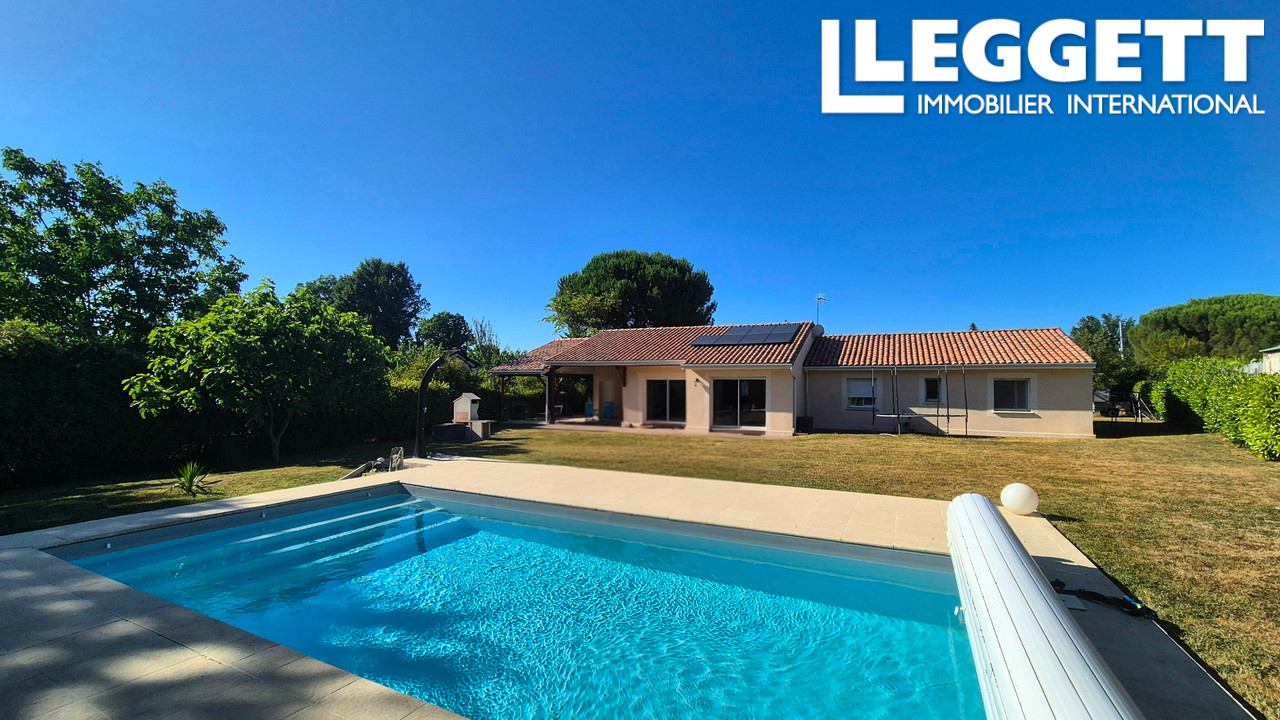 Perfect single-storey property, 5 minutes from Périgueux town centre