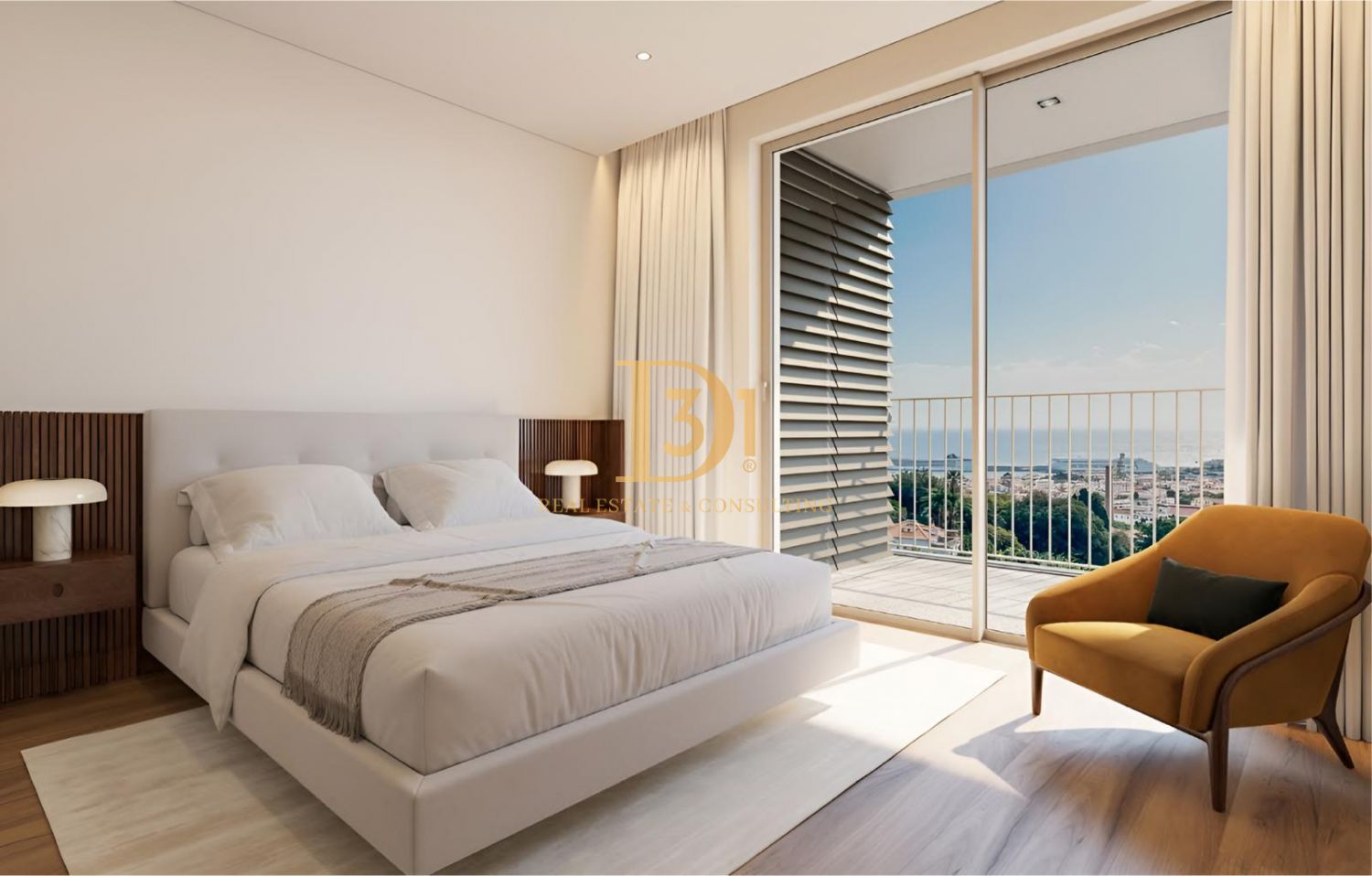 Apartment T1, L - Torrinha Bay - Floor 1 (Block B)
