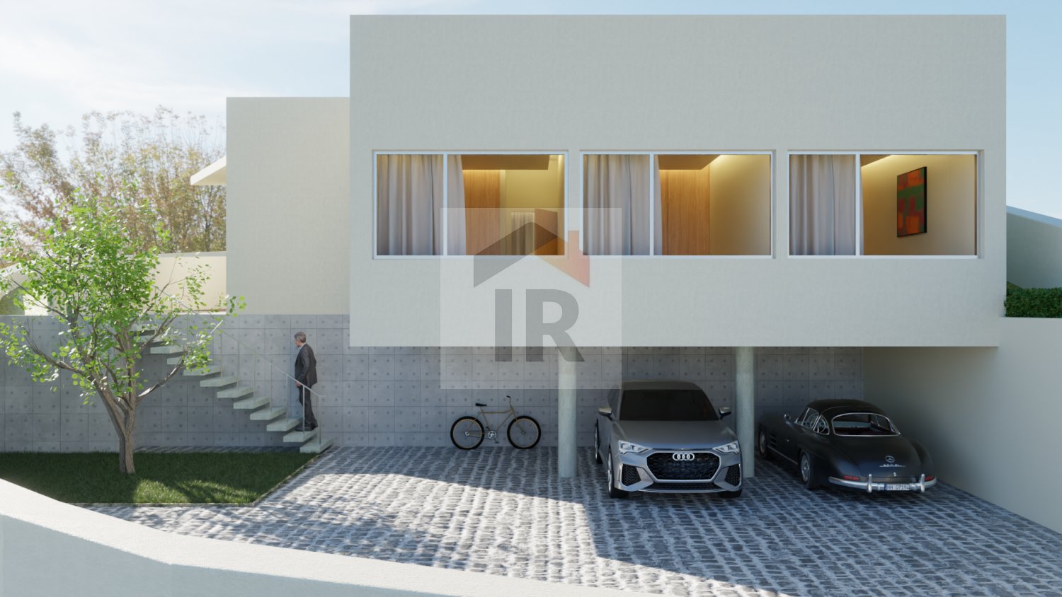 Land of 477 m²c/ approved project