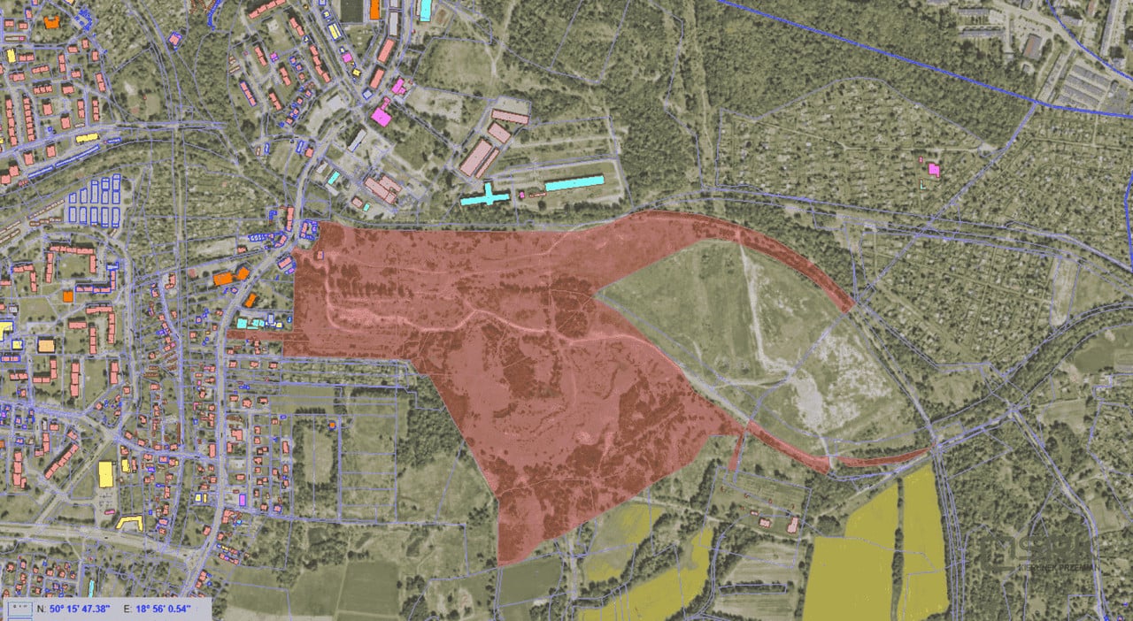 Land Plot for sale, śląskie, Tunkla (Ruda Śląska, Poland)