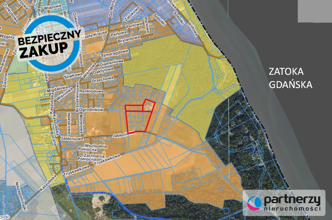 Land Plot for sale, pomorskie pucki , Ogrodników (Gmina Kosakowo, Poland)