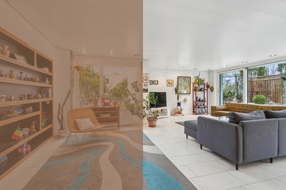 4.5-room attic apartment with a lot of potential in a quiet location