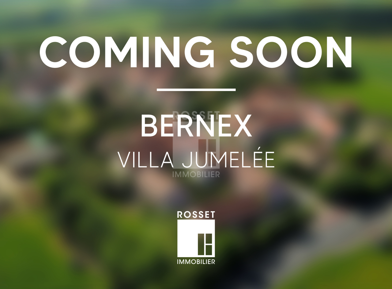 Coming Soon - Villa in Bernex