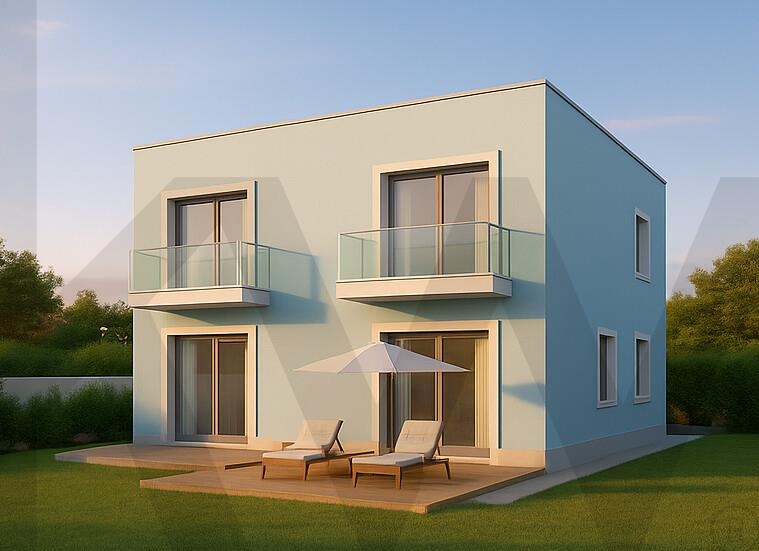 Urban land of 604m2 for construction of house with view