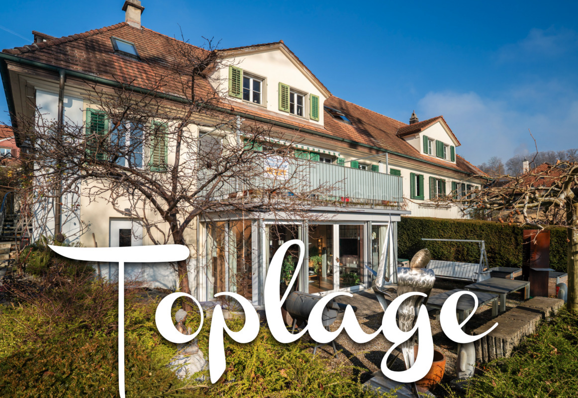 Charming three-family house with garden in Winterthur-Veltheim